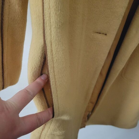 DKNY Camel Wool Coat (XS?) - Picture 8 of 15